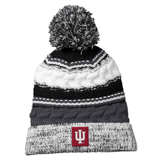 Indiana Primary Logo Pom Pom Team Beanie