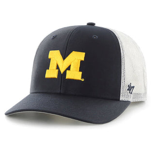 47 Brand Michigan Wolverines Navy 47 Trucker - Navy OS