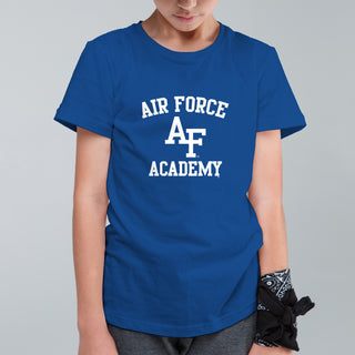 Air Force Academy Falcons Arch Logo Youth T-Shirt - Royal
