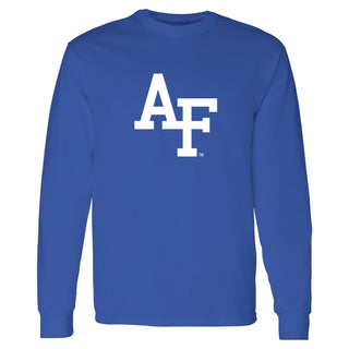 Air Force Academy Falcons Primary Logo Long Sleeve T-Shirt - Royal