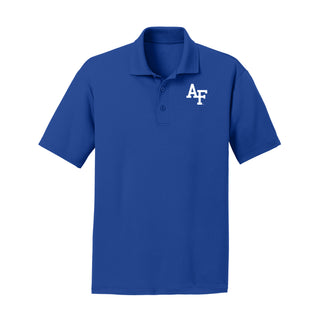 Air Force Academy Falcons Primary Logo Left Chest Polo - Royal