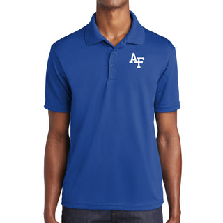 Air Force Academy Falcons Primary Logo Left Chest Polo - Royal
