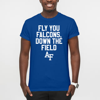 Air Force Academy Falcons Fight Song Sport T-Shirt - Royal