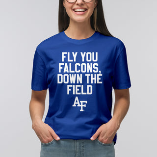 Air Force Academy Falcons Fight Song Sport T-Shirt - Royal