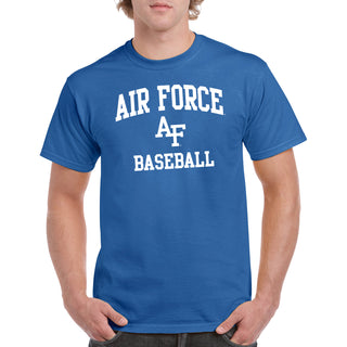 Air Force Academy Arch Logo Baseball T-Shirt - Royal