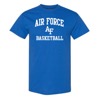 Air Force Academy Arch Logo Basketball T-Shirt - Royal