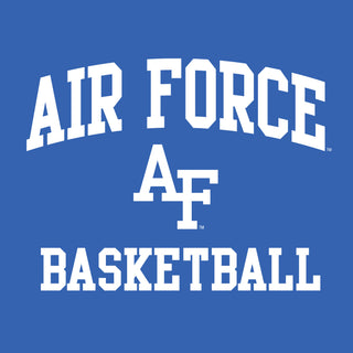 Air Force Academy Arch Logo Basketball Hoodie - Royal