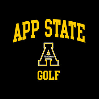 App State Arch Logo Golf T-Shirt - Black