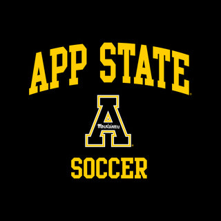 App State Arch Logo Soccer Hoodie - Black