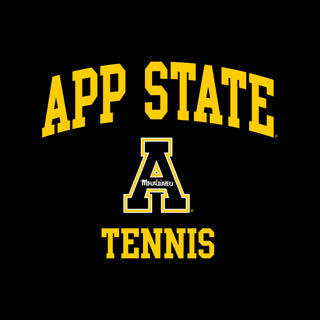 App State Arch Logo Tennis Hoodie - Black