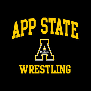 App State Arch Logo Wrestling Hoodie - Black