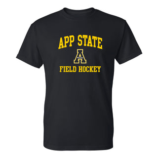App State Arch Logo Field Hockey T-Shirt - Black