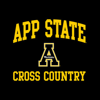 App State Arch Logo Cross Country Hoodie - Black