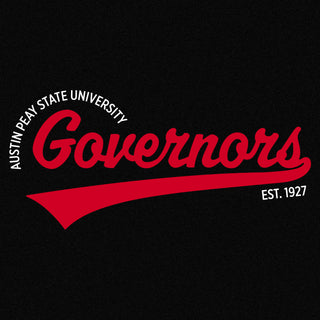 Austin Peay Governors Sunshine Script T-Shirt - Solid Black Triblend