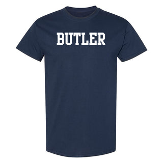 Butler University Bulldogs Basic Block T-Shirt - Navy