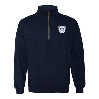 Butler Primary Logo LC EMB 1/4 Zip - Navy