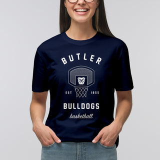Butler University Bulldogs Basketball Net T-Shirt - Navy