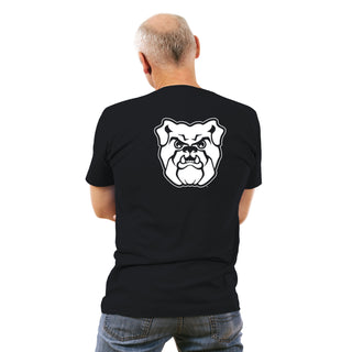 Butler University Bulldogs Front Back Print T-Shirt - Navy