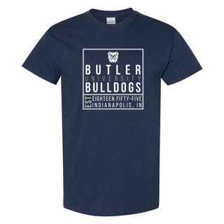 Butler Box Label T Shirt - Navy