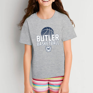 Butler University Bulldogs Basketball Flux Youth T-Shirt - Sport Grey