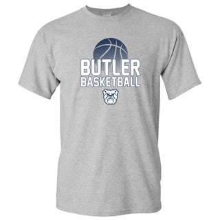 Butler University Bulldogs Basketball Flux T-Shirt - Sport Grey