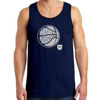 Butler University Bulldogs Street Basketball Tank Top - Navy