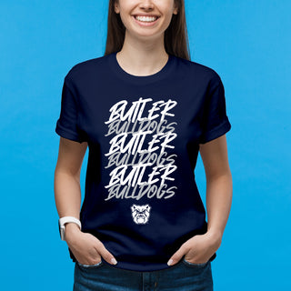 Butler Marker Repeat T-Shirt - Navy