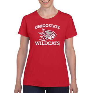 Chico State Wildcats Arch Logo Women's T-Shirt