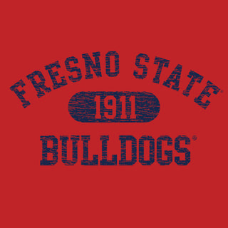 Fresno State Bulldogs Athletic Arch Hoodie - Red