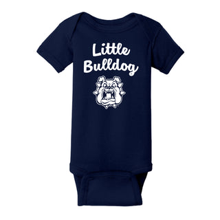 Fresno State Little Bulldog Creeper - Navy