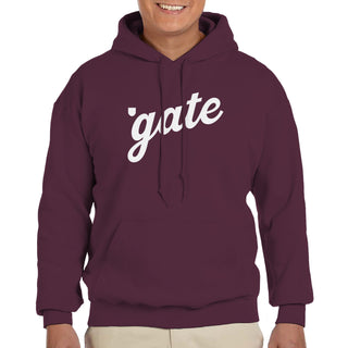 Colgate Script Wordmark Hoodie - Maroon