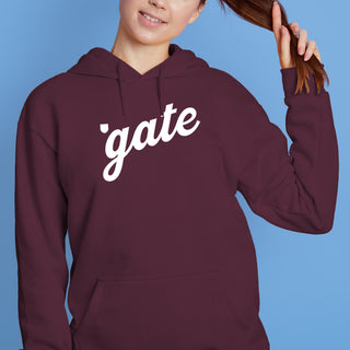Colgate Script Wordmark Hoodie - Maroon