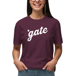 Colgate Script Wordmark T-Shirt - Maroon