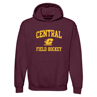 Central Michigan Arch Logo Field Hockey Hoodie - Maroon