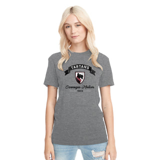 Carnegie Mellon Ribbon Arc NLA Triblend T-Shirt - Premium Heather
