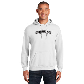 City College of New York Beavers Arch Logo Hoodie - White