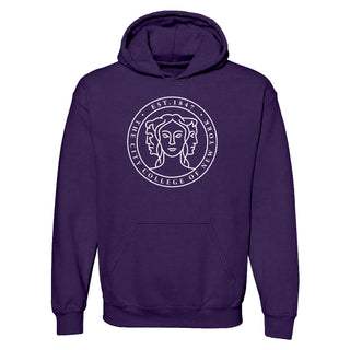City College of New York Beavers Primary Logo Hoodie - Purple