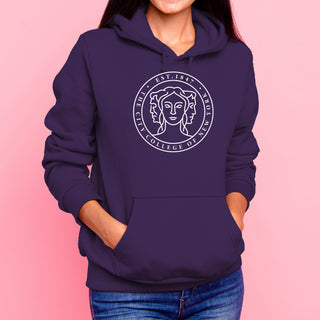 City College of New York Beavers Primary Logo Hoodie - Purple