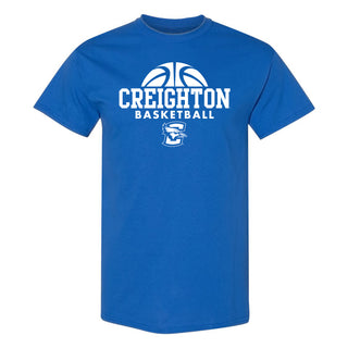 Creighton University Bluejays Basketball Hype Short Sleeve T Shirt - Royal