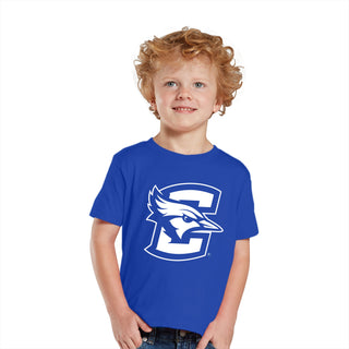 Creighton University Bluejays Primary Logo Toddler Short Sleeve T Shirt - Royal