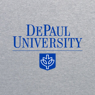 DePaul Institutional Logo Hoodie - Sport Grey
