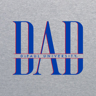 DePaul Classic Dad T-Shirt - Sport Grey