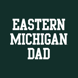 Eastern Michigan Basic Block Dad Crewneck - Forest