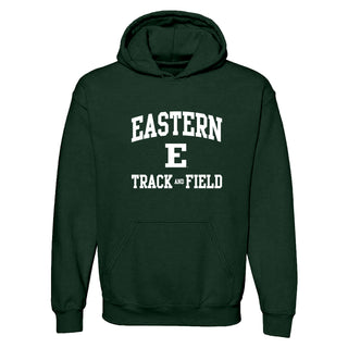 Eastern Michigan Arch Logo Track & Field Hoodie - Forest