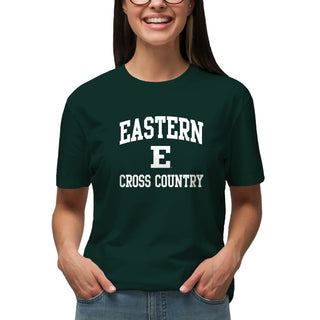 Eastern Michigan Arch Logo Cross Country T-Shirt - Forest