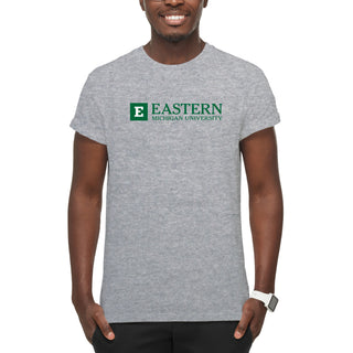 Eastern Michigan Institutional Logo T-Shirt - Sport Grey