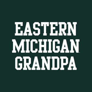 Eastern Michigan Basic Block Grandpa Crewneck - Forest