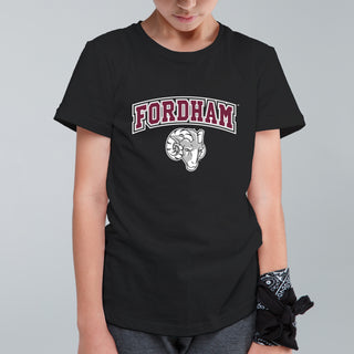 Fordham University Rams Arch Logo Youth T-Shirt