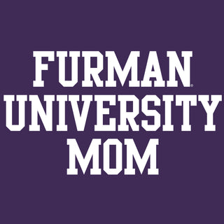 Furman Basic Block Dad T-Shirt - Purple