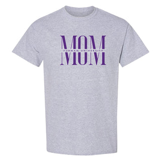 Furman Classic Mom T-Shirt - Sport Grey